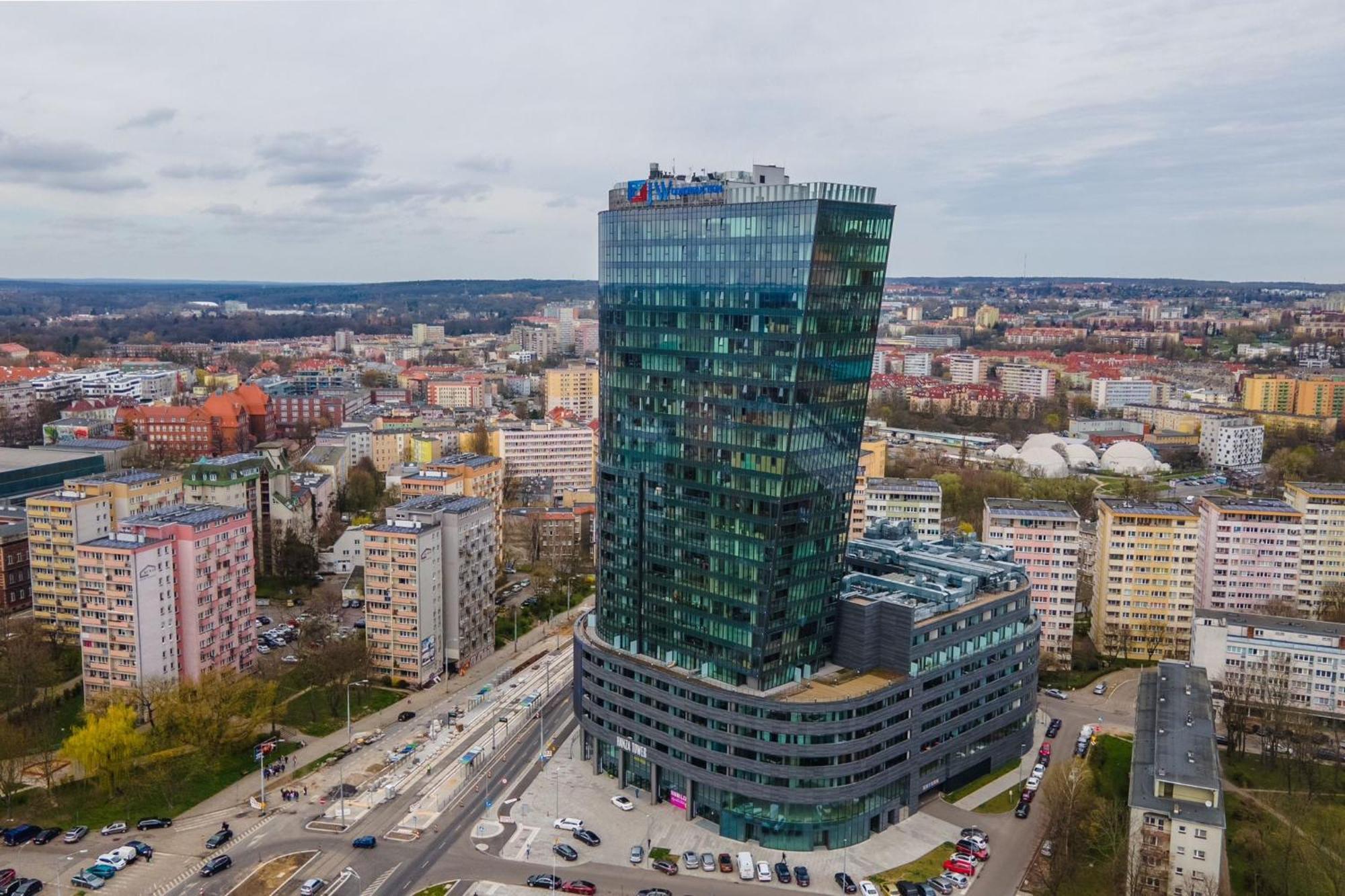Hanza Tower Lux Sauna&Pool Szczecin Zewnętrze zdjęcie